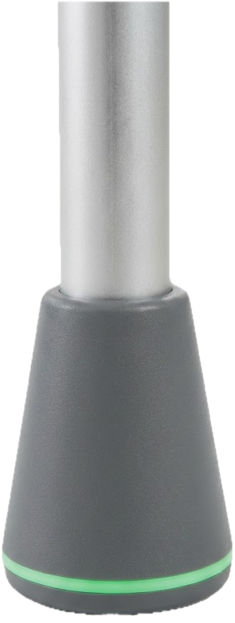 Go Steady smart walker attachment with green indicator ring